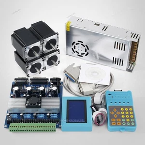 4 Axis CNC Kit TB6560 HB Nema23 278oz-in Motor 24V PSU For DIY Router/Plasma - Picture 1 of 10