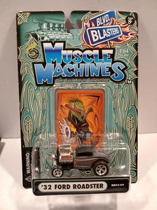 Muscle Machines Blvd Blasters 1932 FORD ROADSTER 1:64 Diecast - BB03-09 - Picture 1 of 2