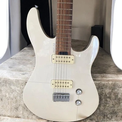 Yamaha RGX A2 White Electric Guitar with Humbucker Pickup - Image 1 of 4