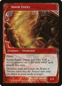1x Storm Entity (FOIL PROMO) - LP - See Pic for Set - SPARROW MAGIC - Picture 1 of 1