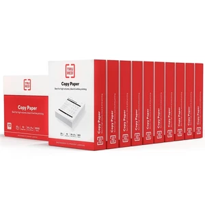 TRU RED 8.5" x 11" Copy Paper 20 lbs. 92 Brightness 500 Sheets/Ream 10 - Picture 1 of 6