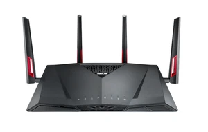 ASUS RT-AC88U Wi-Fi Dual-band Gigabit Wireless Router 8 Port Switch - Afbeelding 1 van 2