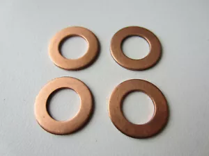 TRIUMPH 500 650 750 T120 T140 ROCKER SPINDLE OIL FEED PIPE COPPER WASHER 70-1335 - Picture 1 of 1