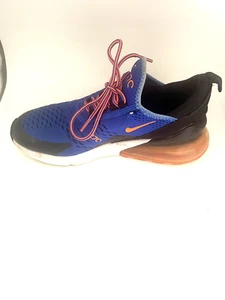 2015 Nike Presto GS 833875-500 Blue Orange Swoosh Black  Size 6Y/7.5 WMNS - Picture 1 of 10