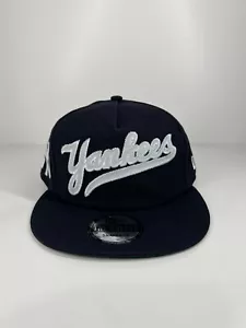 New York Yankees cap hat New Era The Golfer snapback adjustable one size black - Picture 1 of 10