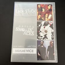 Lock Stock And Two Smoking Barrels / Smokin' Aces / Miami Vice - 3xMovie DVD R4