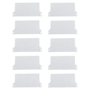 10 PZ Accessori per Tende PVC Raccordi Verticali Fondo Bianco Pesi Lamelle - Foto 1 di 12