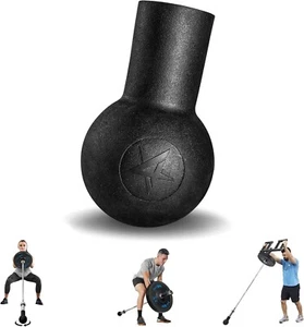 Yes4All Barbell Bomb - Transform Your Workout with 10.3inches, A. Black - Picture 1 of 8