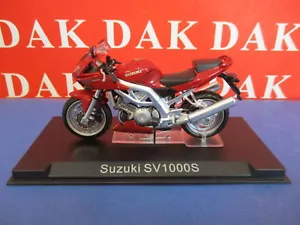 Die cast 1/24 Modellino Moto Suzuki SV 1000S - Foto 1 di 6