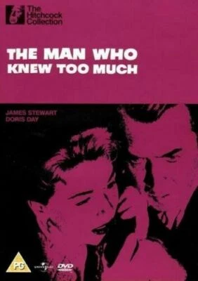 The Man Who Knew Too Much DVD Doris Day 1956 Free UK P&P Value Guaranteed - Image 1 of 4