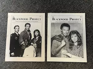 Rare lot of (2) "The Blackwood Project" Letterzine Devoted to War of the Worlds - Picture 1 of 1