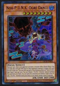 Yugioh Noh-P.U.N.K. Ogre Dance GRCR-EN006 Ultra Raro 1a Edición - Casi Nuevo - Imagen 1 de 2