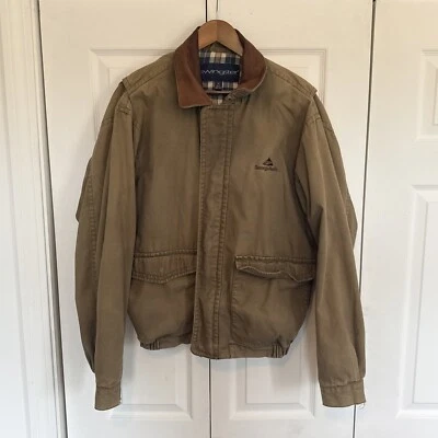 Jaqueta Swingster Explorer Vintage, Tamanho M, Logotipo Bordado Georgia Pacific - Imagem 1 de 4