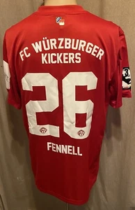 FC Würzburger Kickers Nike Matchworn Trikot 2015/16 + Nr.26 Fennell Gr.L - Picture 1 of 19