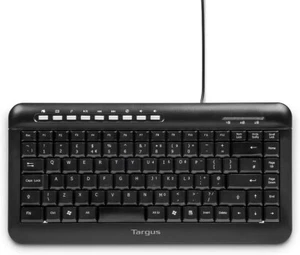 Targus Compact USB Keyboard for PC user, Black (AKB05UK) Style Name:Compact -new - Picture 1 of 3