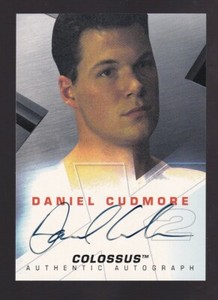 X-Men United X2 2003 Topps autograph card Daniel Cudmore  Colossus