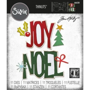 Troquel Tim Holtz Sizzix Thinlits ~ GRANDES NOTICIAS ~ 666330 - Imagen 1 de 5
