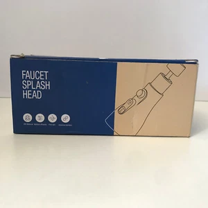 Universal Faucet Splash Head Water Spray Faucet Tap Extender Nozzle in box C7 - Picture 1 of 5