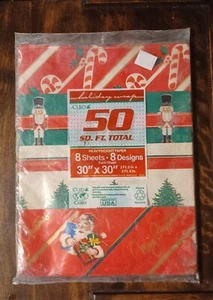 Vintage Christmas Wrapping Paper (Cleo brand.) - Picture 1 of 5