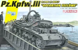 DRAGON 1:35  SMART KIT CARRO ARMATO PZ.KPFW.III OPERATION SEELOWE ART 6877 - Foto 1 di 1