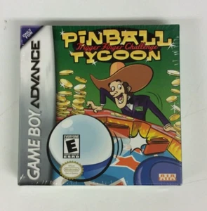 Pinball Tycoon (Nintendo Game Boy Advance GBA) Brand New Sealed Ignition - Picture 1 of 6