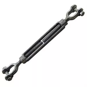 5 Jaw/Jaw Turnbuckles for Wire Rope, 1/2"X6" Take-up - Picture 1 of 1