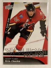 2009-10 Upper Deck Young Guns Rookie #242 Kris Chucko YG RC Calgary Flames
