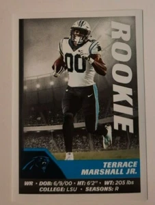 2021 Panini Sticker & Card Collection TERRACE MARSHALL JR Rookie RC sticker #448 - Picture 1 of 1
