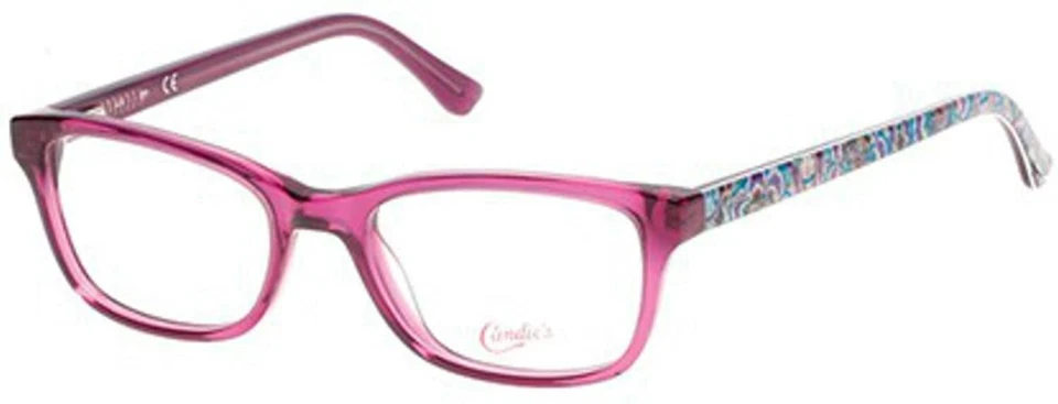 Marco óptico de plástico púrpura Candie's CA0504 080 51-17-135 0504 RX AB Foto 1 de 1