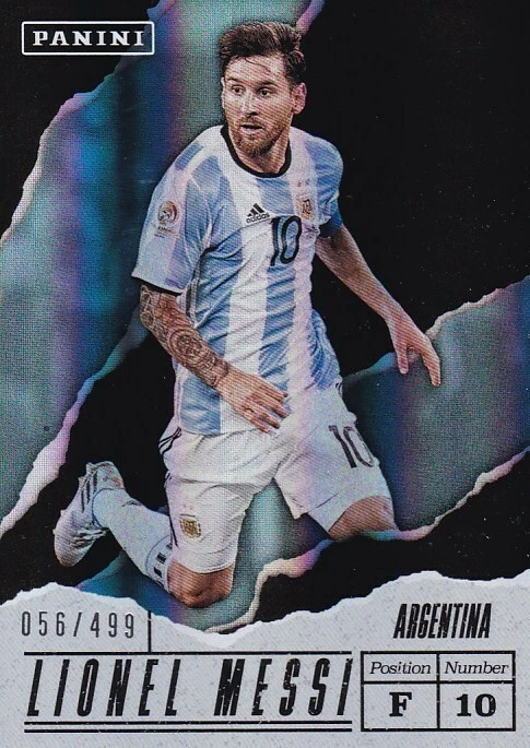 2017 Panini Father's Day #LM Lionel Messi SOC/499 - Image 1 of 1