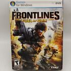 Frontlines Fuel Of War Games For Windows PC DVD New SEALED Original Packaging 