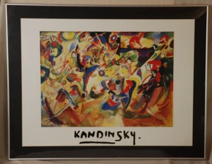 Wassily Kandinsky Study for "Composition VII" Poster print 28" X 36" - Picture 1 of 4