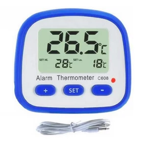 Japsin RT-608 LED Digital Thermometer with External Probe Sensor Alarm Function - Picture 1 of 5