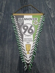 Rarität Großer Wimpel HANNOVER 96 / 27×42cm - Bild 1 von 2