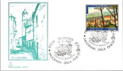 Italy FDC 1987 - Panorama From The Pine Forest - Villacidro - F42353 - Image 1 of 2
