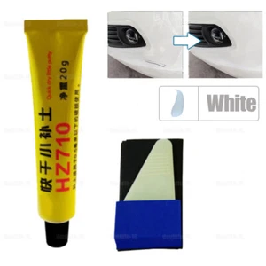 White Car Body Filler Putty Scratch Repair Remover Applicator Paint Accessories - Picture 1 of 8