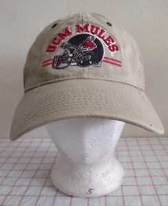 De Colección University Central Missouri Mules UCM College School Gorra Sombrero Beige Fútbol - Imagen 1 de 7