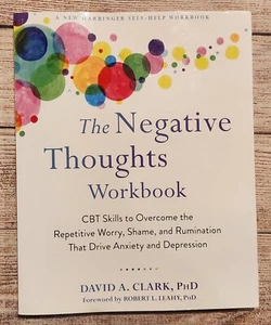 The Negative Thoughts Workbook: CBT Skills to Overcome the Repetitive Worry, Sha - Picture 1 of 5