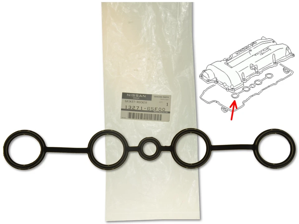 Gasket Inner Engine Rocker Cover 13271-65F00 OE for Nissan 200Sx 2.0 Petrol - Image 1 of 1