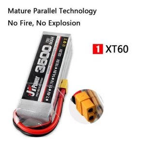 1Pcs 3500mAh 14.8V 75C 4S Li-po Battery Rechargeable for Model Airplane/Car/Boat - Picture 1 of 10