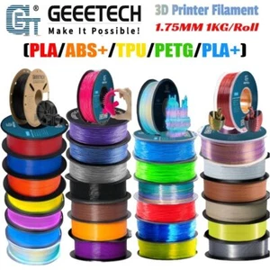 [BUY 6 GET 10] 1kg/Roll GEEETECH 3D Printer Filament PLA/PETG/TPU/ABS+ 1.75mm - Picture 1 of 164