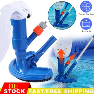 Poolsauger Schwimmbad Staubsauger Poolreinigungsset Pool Staubsauger Bodensauger - Bild 1 von 12