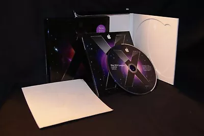 real original[5-User Family Pack] Apple Mac OS X Version 10.5.6 Leopard MC095Z/A - Image 1 of 4