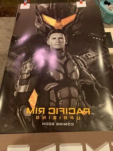 Pacific Rim Uprising - original DS movie poster - 27x40 D/S Advance B Eastwood - Picture 1 of 3