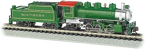 Bachmann N SCALE Prairie 2-6-2 w/Tender Southern Green ITEM #51572~NEW in BOX - Image 1 of 1