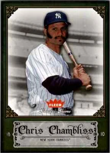 2006 FLEER GREATS OF THE GAME - #22 CHRIS CHAMBLISS - NEW YORK YANKEES - - Picture 1 of 2