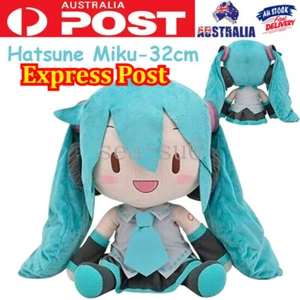 32CM Anime Hatsune Miku Plush Toy Kawaii Miku Stuffed Doll Toy Kid Birthday Gift - Picture 1 of 7