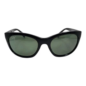 Ray Ban men's RB 4216 601/9A 56-20 3P Black Plastic Sunglasses FRAMES ONLY - Picture 1 of 10