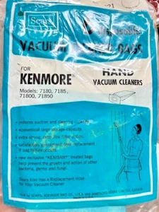 Paper Bags, Pack of 3 for Kenmore 7180,7185, 718000, 71850 Vacuum Cleaner - Picture 1 of 1