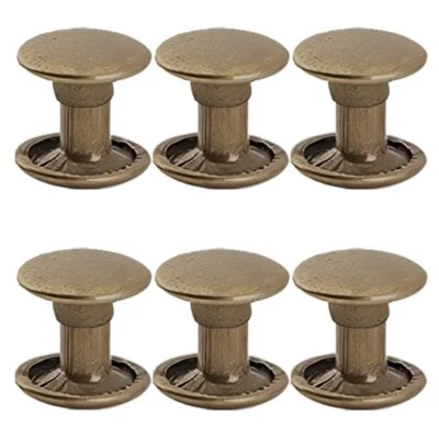 300sets Leather Rivets Double Cap Rivet Tubular Metal Studs Repairs Decoratio... - Image 1 of 2